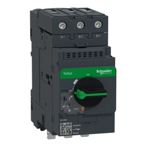 Schneider Electric TeSys - GV3P401 - Motorvédő kapcsoló 40 A csak 1db Everlink sorkapocs