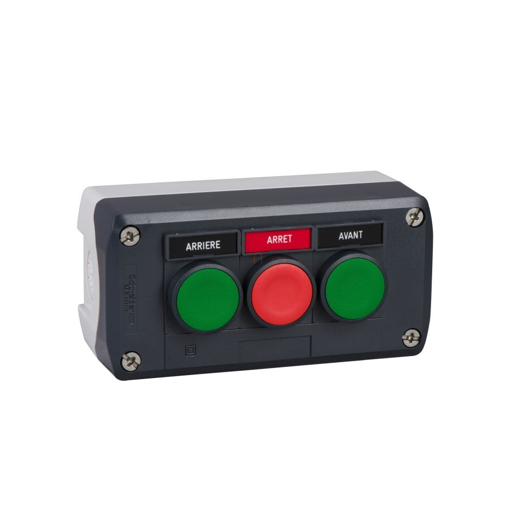 Harmony XALD komplett vezérlő, szürke, D22 mm nyomógombokkal XALD311H29H7 Schneider