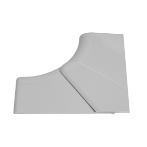   Legrand állítható belső könyök: 80–120° szürke 130×50 mm kábelcsatornához - 75812