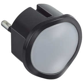   Legrand Csatlakozódugó tartalékvilágítással, LED, fényerőszabályozható, fekete - 50679