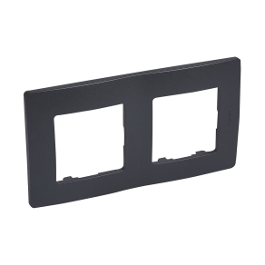 Legrand Niloé 2-es keret, matt fekete - 397032