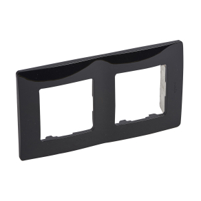 Legrand Niloé 2-es keret, onyx fekete - 397052