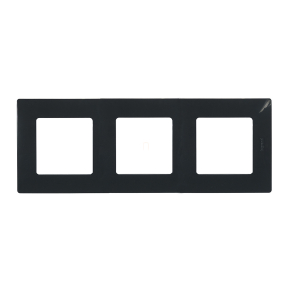 Legrand Niloé 3-as keret, onyx fekete - 397053