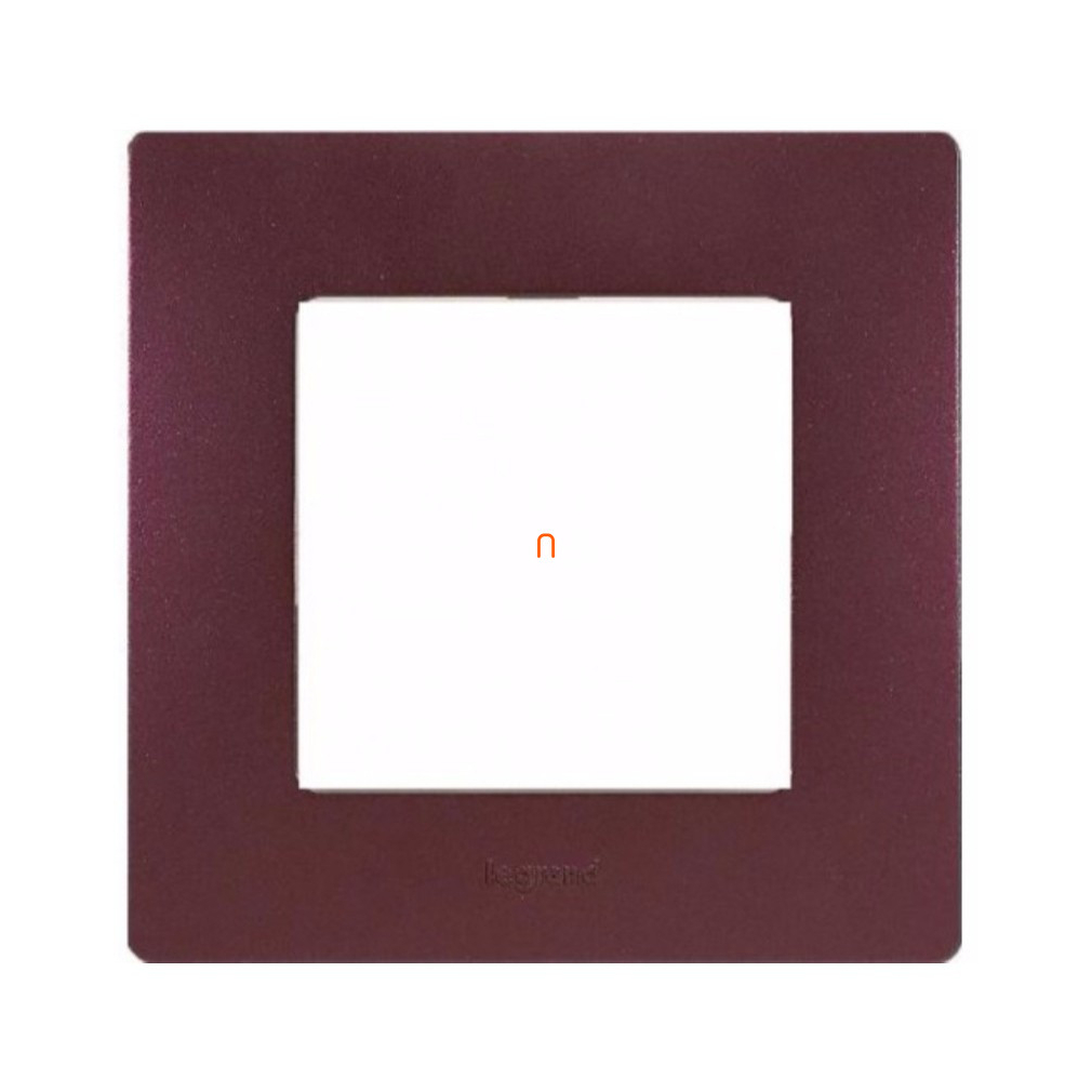 Legrand Niloé padlizsán lila keret 1-es 397081