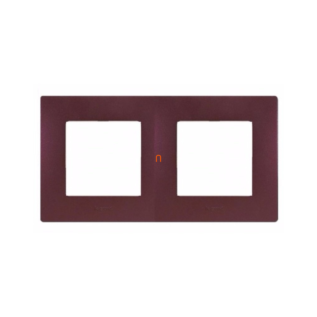 Legrand Niloé padlizsán lila keret 2-es 397082
