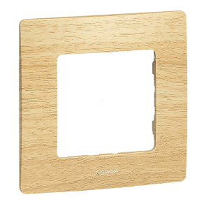 Legrand Niloé 1-es keret, világos fa dekor - 397095