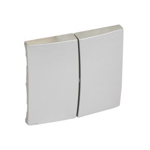   Legrand Valena csillár/kettős váltókapcsoló billentyű, alumínium - 770252