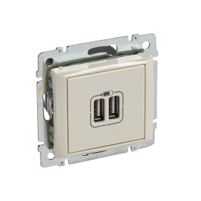   Legrand Valena 2xUSB töltő aljzat, 1500 mA, elefántcsont - 774170