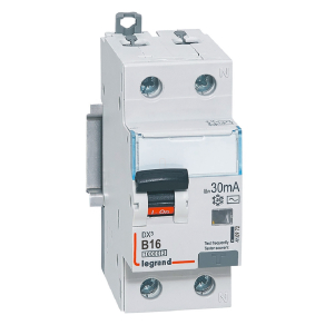   Legrand DX3 1P+N kombinált áram-védőkapcsoló B16 10000A / 10kA 30MA AC típus - 410972