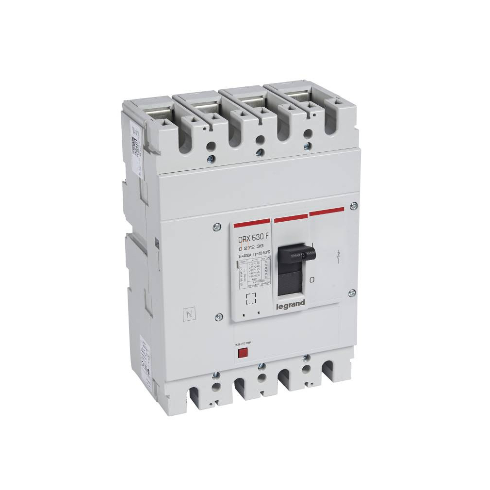 DRX630 4P 36 kA 400A t.m. kompakt megszakító 027239 Legrand