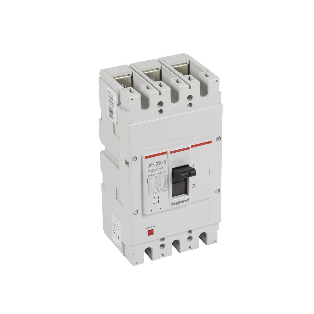 DRX630 3P 50 kA 400A t.m. kompakt megszakító 027243 Legrand
