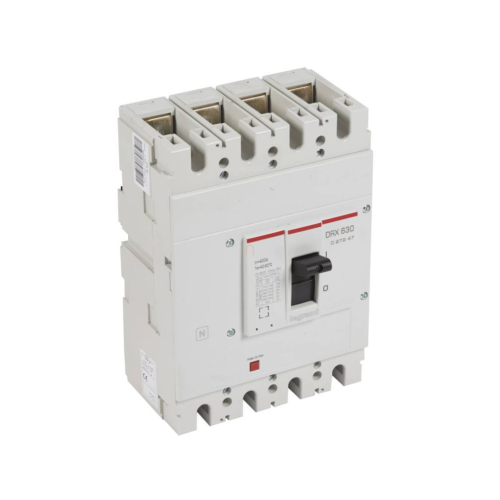 DRX630 4P 50 kA 400A t.m. kompakt megszakító 027247 Legrand