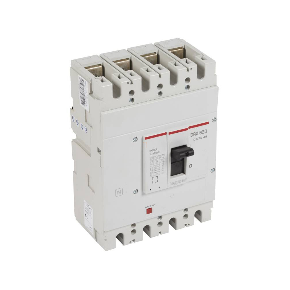DRX630 4P 50 kA 500A t.m. kompakt megszakító 027248 Legrand