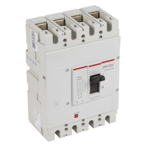   Legrand DRX630 4P 50 kA 500A termo mágneses kompakt megszakító - 27248
