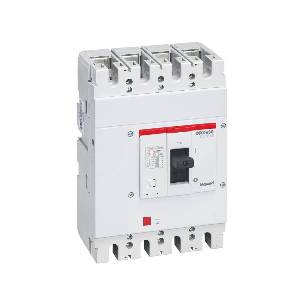 DRX630 4P 50 kA 630A t.m. kompakt megszakító 027249 Legrand