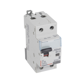   Legrand DX3 1P+N kombinált áram-védőkapcsoló C16 6000A / 10kA 300mA A típus - 411083