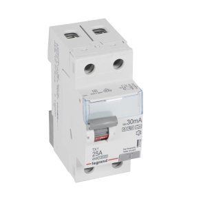 Legrand TX3 áram-védőkapcsoló 2P 25A 30MA A-HPI - 411595
