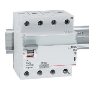 Legrand TX3 áram-védőkapcsoló 4P D 40A 30MA A - 411765