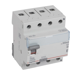 Legrand TX3 áram-védőkapcsoló 4P D 100A 300MA A - 411788