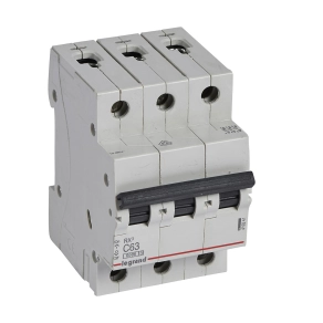 Legrand RX3 kismegszakító 3P C63 6000A BIC - 419241