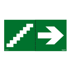 Legrand Ura One piktrogram, lépcső jobbra - 661672