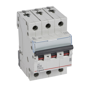Legrand TX3 kismegszakító 3P B20 6000A/6kA BIC - 403403