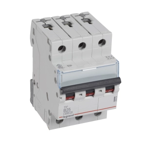 Legrand TX3 kismegszakító 3P B25 6000A/6kA BIC - 403404