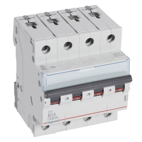 Legrand TX3 kismegszakító 4P B13 6000A/6kA BIC - 403416