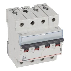 Legrand TX3 kismegszakító 4P B32 6000A/6kA BIC - 403420