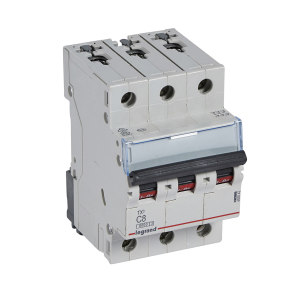Legrand TX3 kismegszakító 3P C8 6000A/6kA BIC - 403542