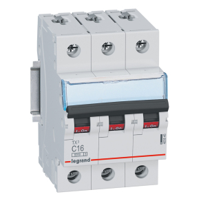 Legrand TX3 kismegszakító 3P C16 6000A/6kA BIC - 403545