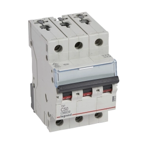 Legrand TX3 kismegszakító 3P C50 6000A/6kA BIC - 403550