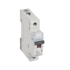 Legrand TX3 kismegszakító 1P B20 10000A/10kA BIC - 404085