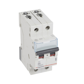 Legrand TX3 kismegszakító 2P B6 10000A/10kA BIC - 404109