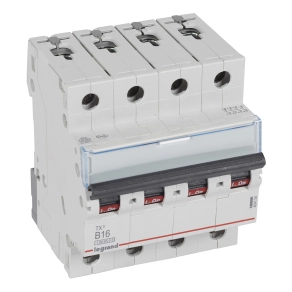 Legrand TX3 kismegszakító 4P B16 10000A/10kA BIC - 404154