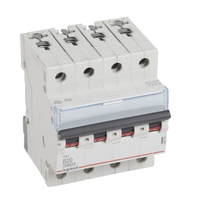 Legrand TX3 kismegszakító 4P B20 10000A/10kA BIC - 404155