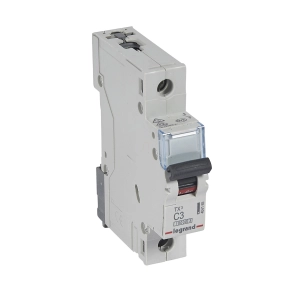 Legrand TX3 kismegszakító 1P C3 10000A/10kA BIC - 404165