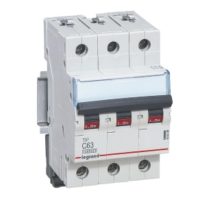 Legrand TX3 kismegszakító 3P C63 10000A/10kA BIC - 404228