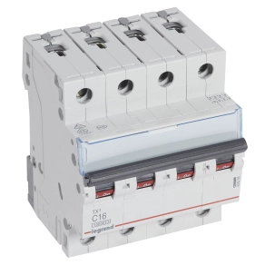 Legrand TX3 kismegszakító 4P C16 10000A/10kA BIC - 404256