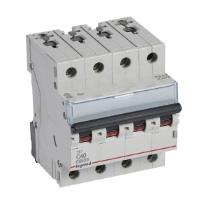 Legrand TX3 kismegszakító 4P C40 10000A/10kA BIC - 404260