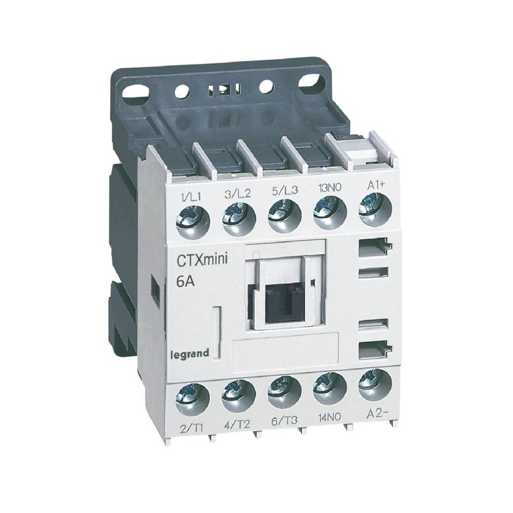 CTX3 Mini ip. mágneskapcsoló 3P 6A 1Z 24V DC 417001 Legrand