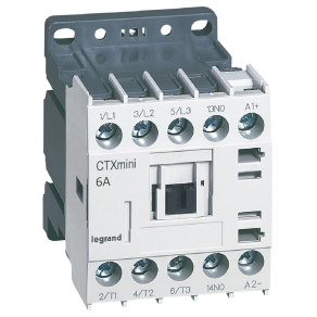   Legrand CTX3 Mini ipari mágneskapcsoló 3P 6A 1Z 24V DC - 417001