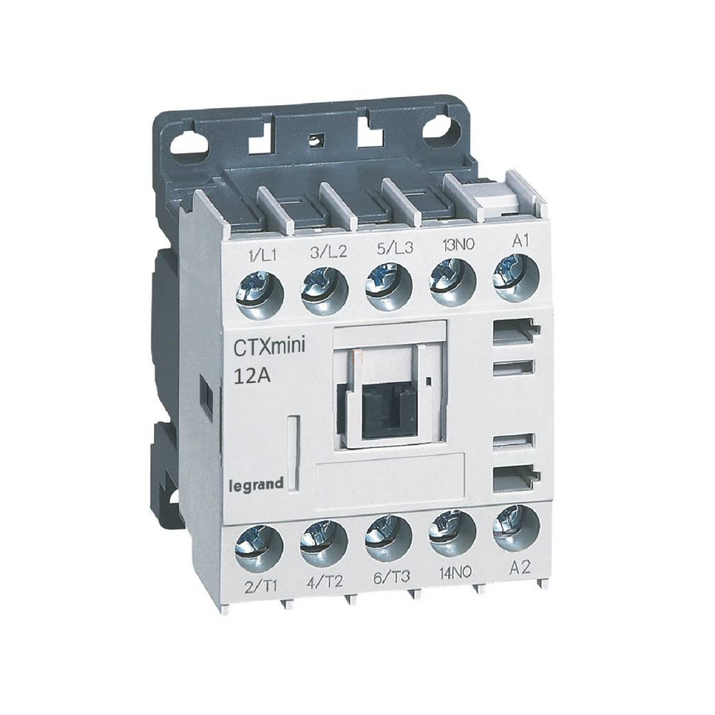 CTX3 Mini ip. mágneskapcsoló 3P 12A 1Z 415V AC 417049 Legrand