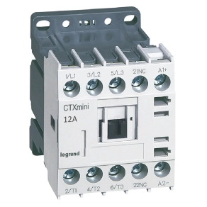   Legrand CTX3 Mini ipari mágneskapcsoló 3P 12A 1NY 24V DC - 417051