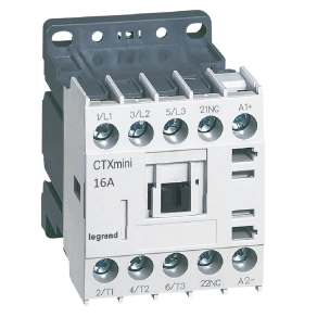   Legrand CTX3 Mini ipari mágneskapcsoló 3P 16A 1NY 24V DC - 417071