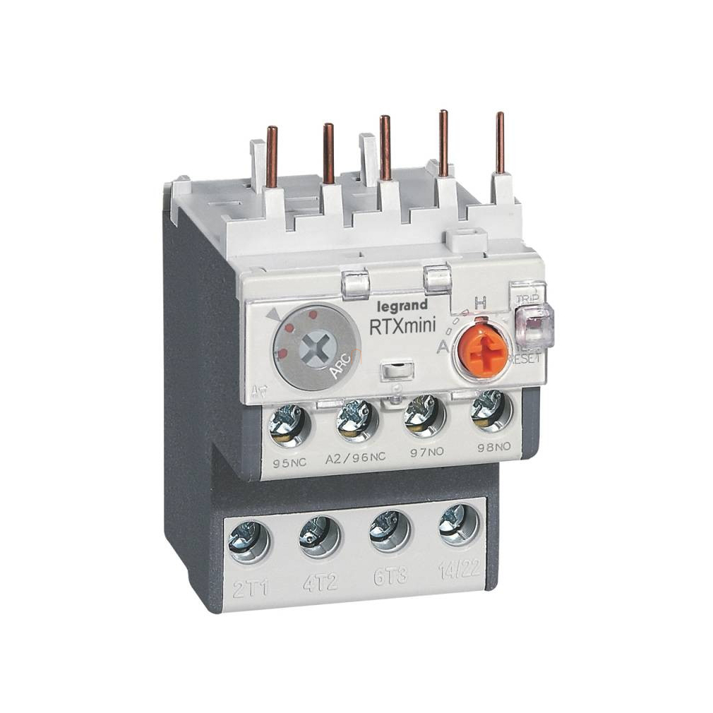 RTX3 Mini hőkioldó relé 2,5-4A 417087 Legrand