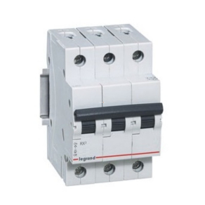 Legrand kismegszakító 3P B 20A 6kA RX3 - 419170