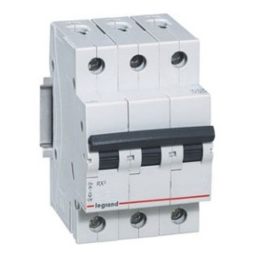 Legrand kismegszakító 3P B 32A 6kA RX3 - 419172