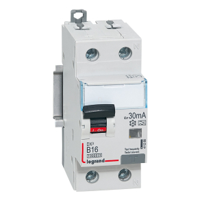   Legrand DX3 1P+N kombinált áram-védőkapcsoló B16 10000A / 10kA 30MA A típus - 411288