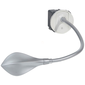   Legrand Céliane olvasólámpa kapcsolóval, titán, flexibilis szárral - 67657